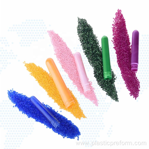 Cosmetic color preform PET Preform